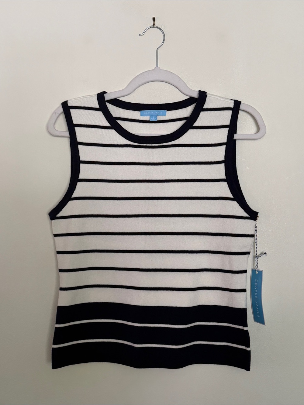 Draper James | Sleeveless Sweater Stripe Tank | NWT